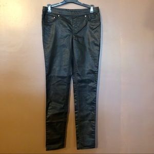 H&M High Rise Shimmer Ankle Jeggings